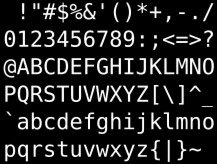 ascii