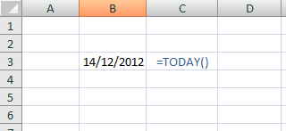 Datum i Excel