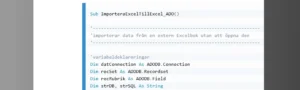 Lär dig hur du effektivt importerar data från en extern Excelbok utan att öppna den.