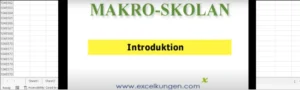 Lär dig skapa och redigera makron i Excel för att effektivisera ditt arbete.