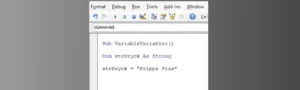 I den här artikeln går vi igenom variablers omfattning och livslängd i VBA, och hur du effektivt deklarerar variabler på olika nivåer.
