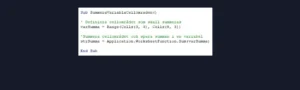 Lär dig hur du använder Excels funktioner i VBA för att effektivt summera cellområden.